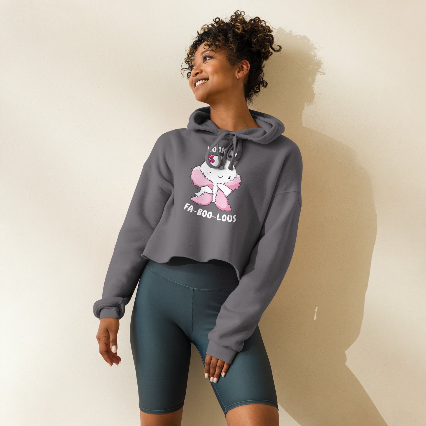 Looking fa-boo-lous - Cropped Hoodie
