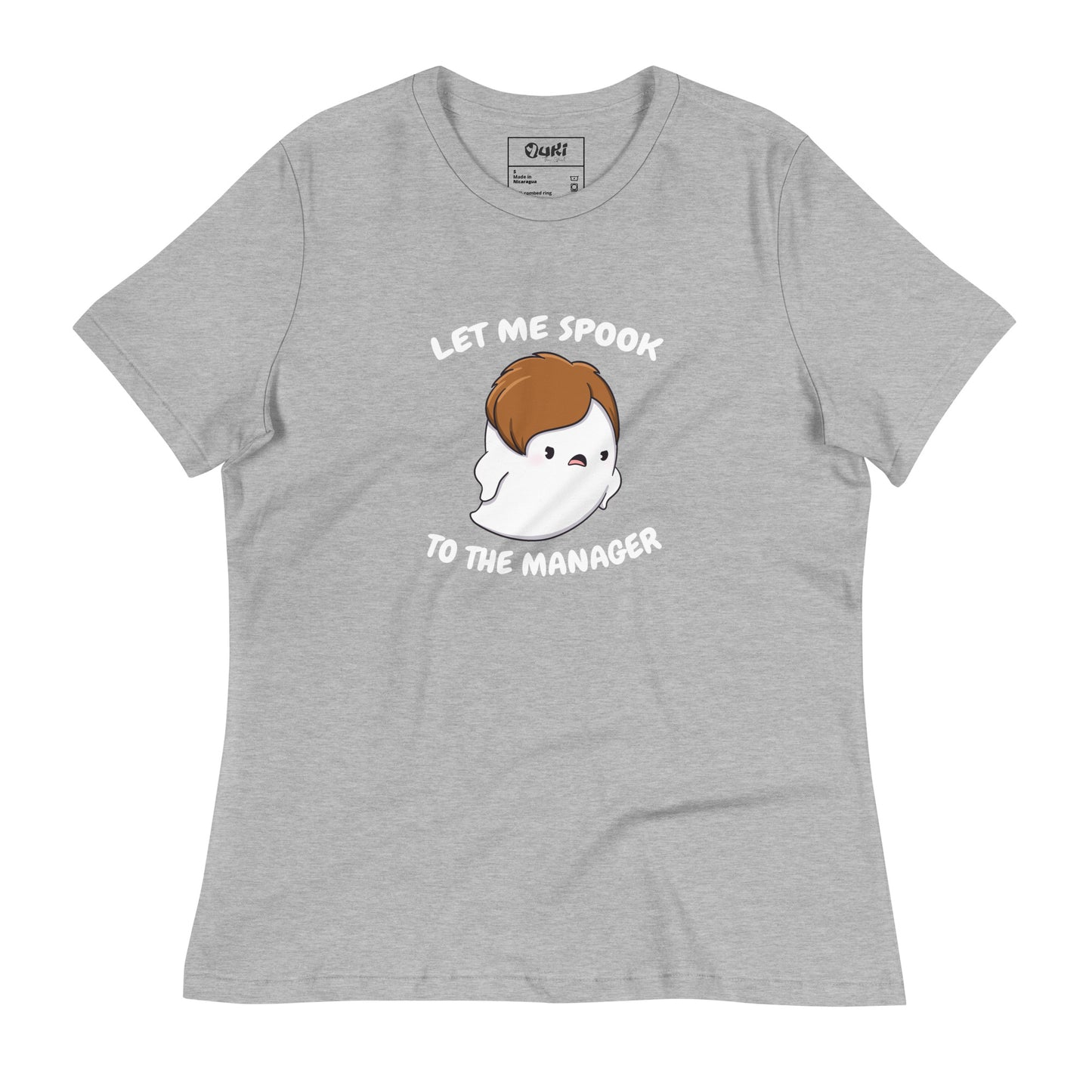 Let me spook to the manager - Women's Relaxed T-Shirt