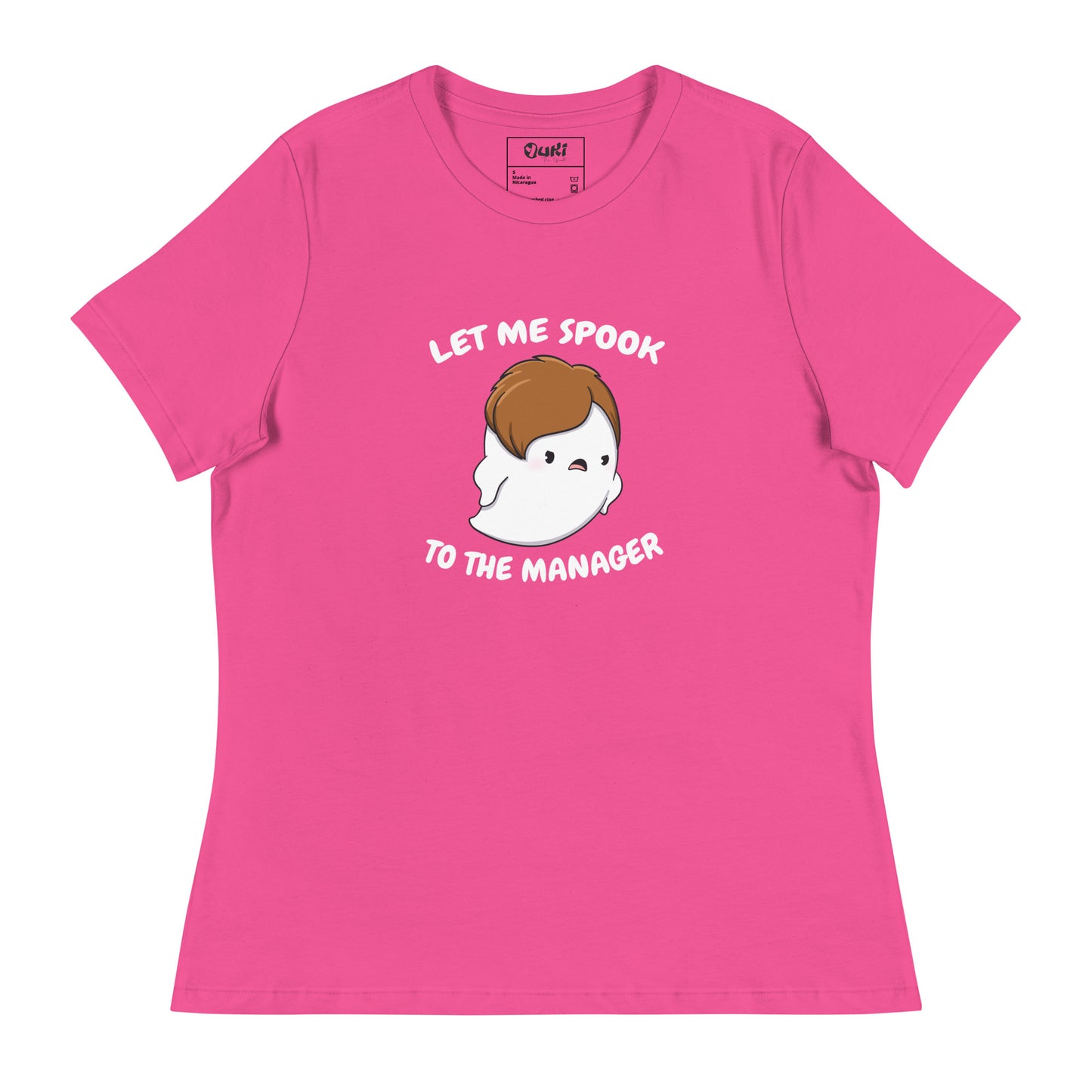 Let me spook to the manager - Women's Relaxed T-Shirt