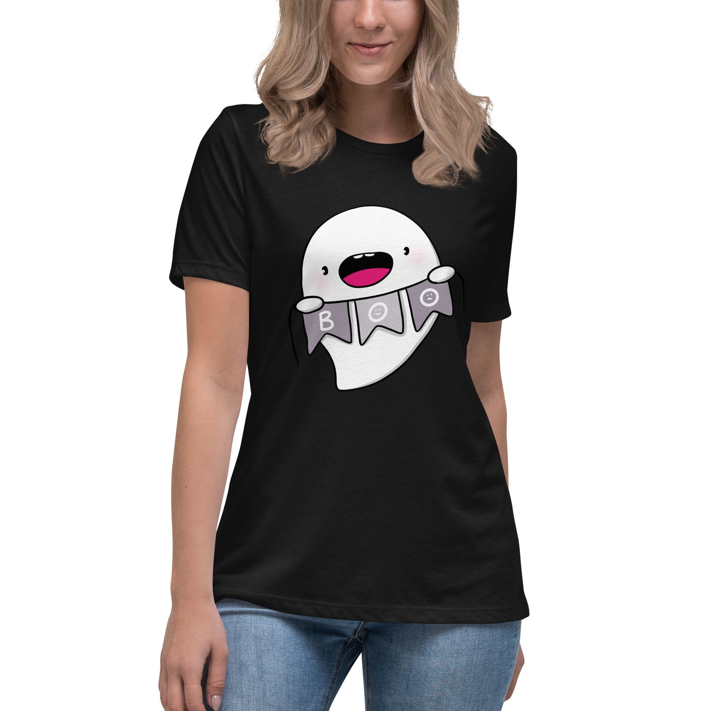 Boo - Women's Relaxed T-Shirt