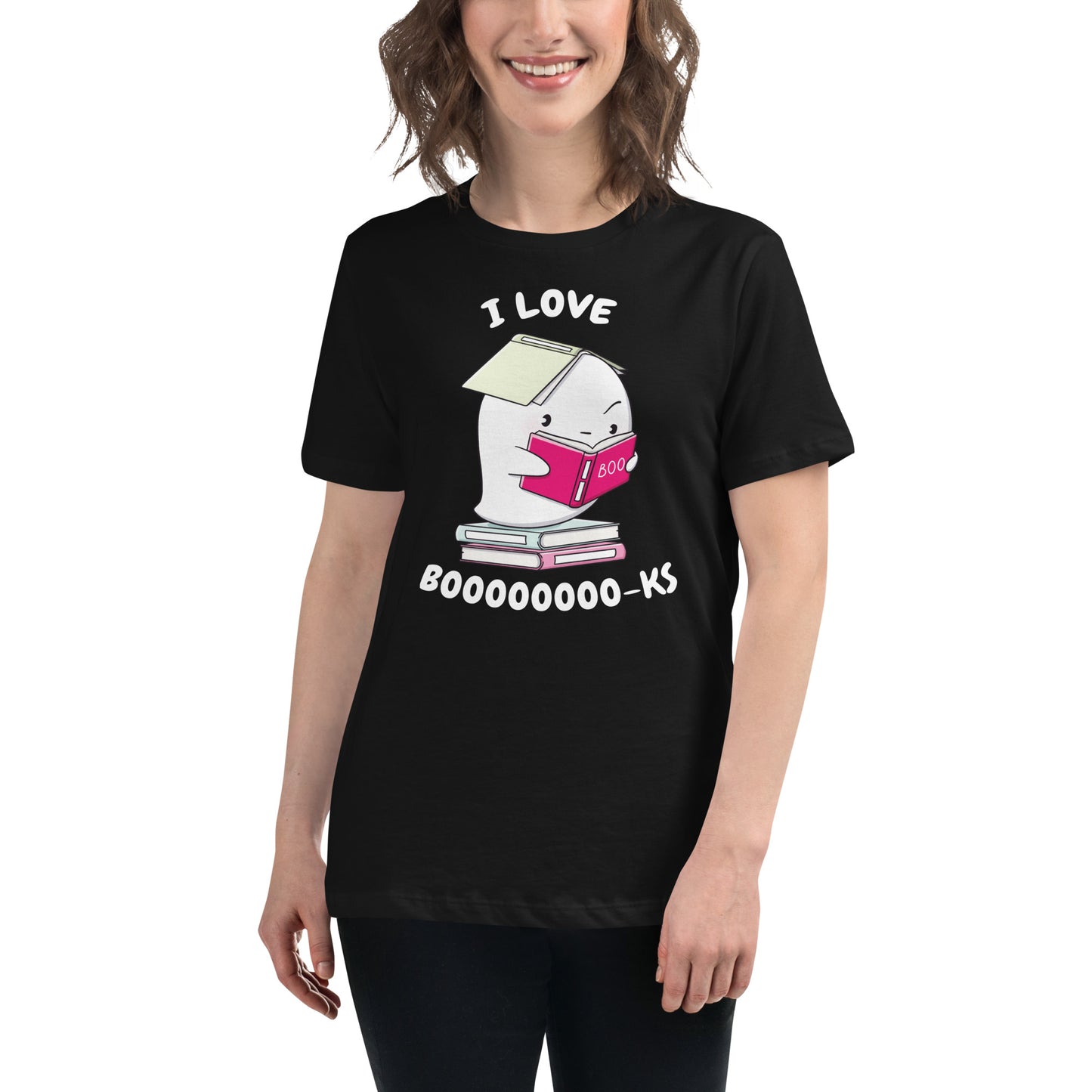 I love books - Women's Relaxed T-Shirt