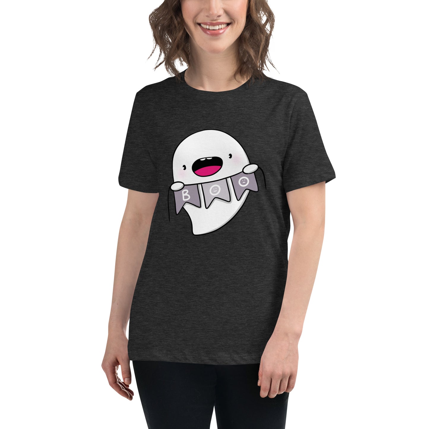 Boo - Women's Relaxed T-Shirt