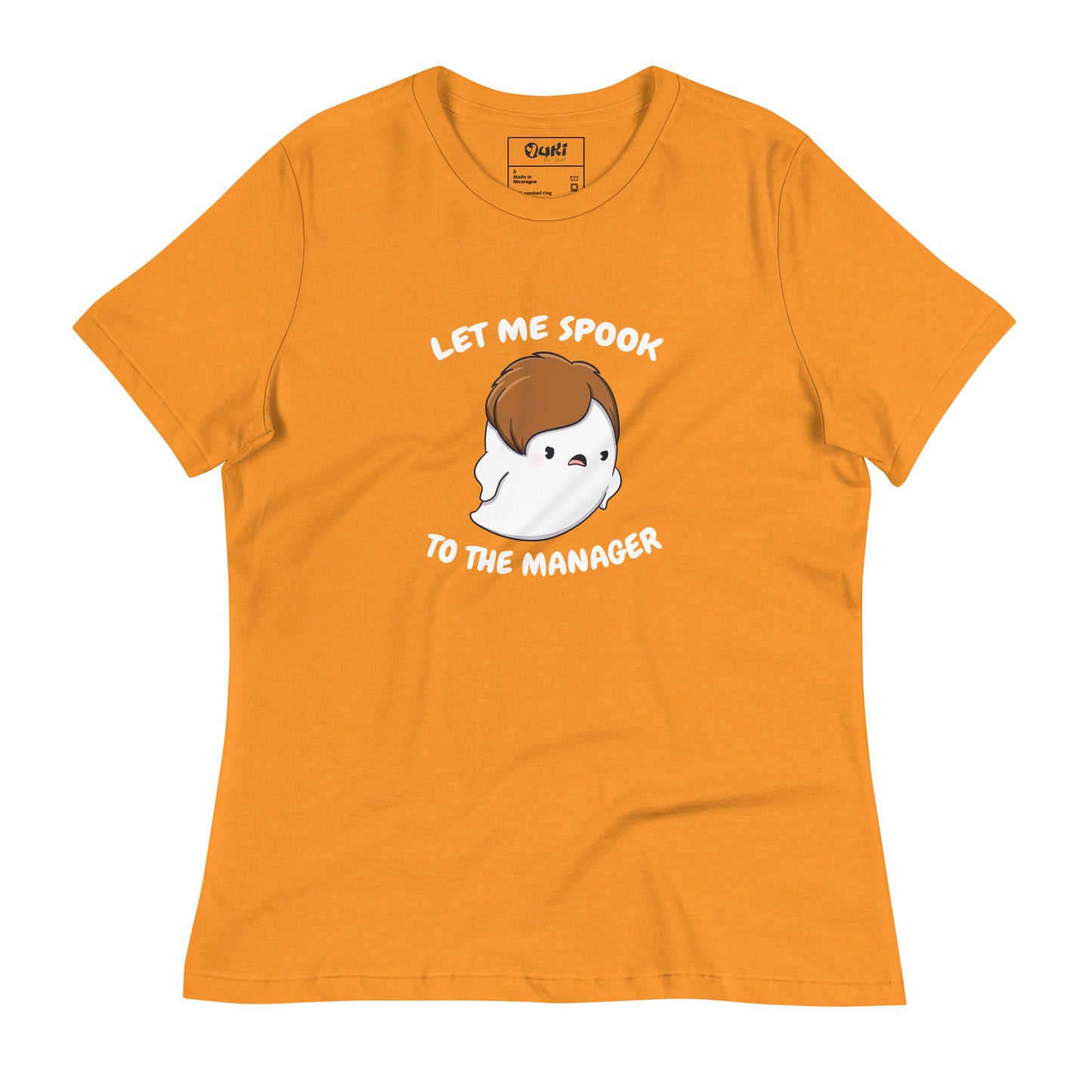 Let me spook to the manager - Women's Relaxed T-Shirt