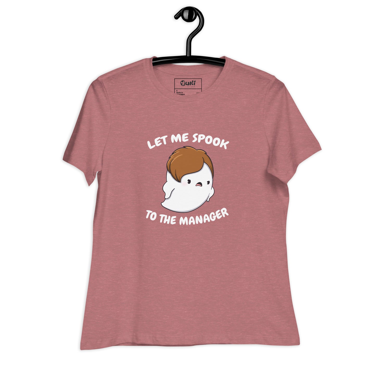 Let me spook to the manager - Women's Relaxed T-Shirt
