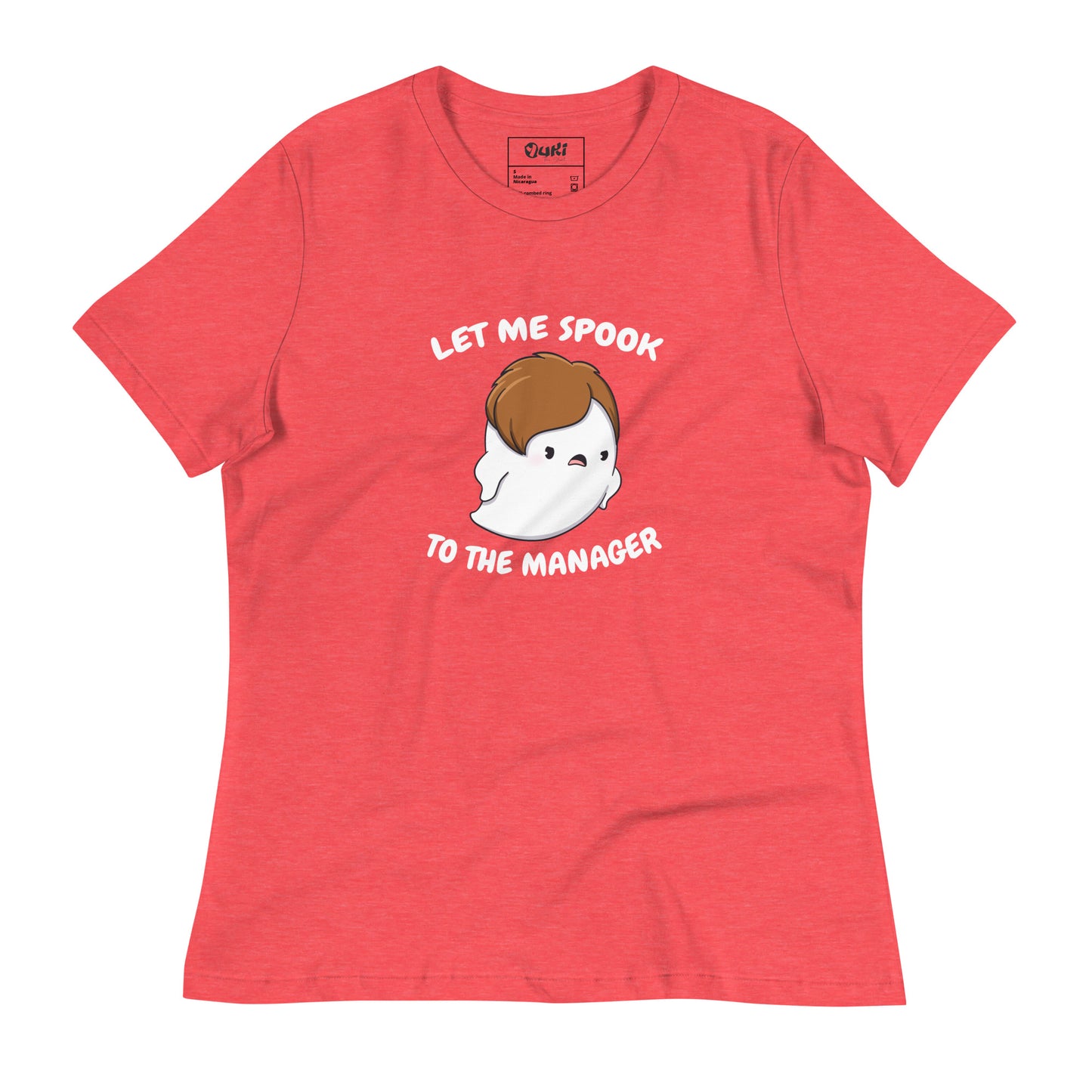 Let me spook to the manager - Women's Relaxed T-Shirt