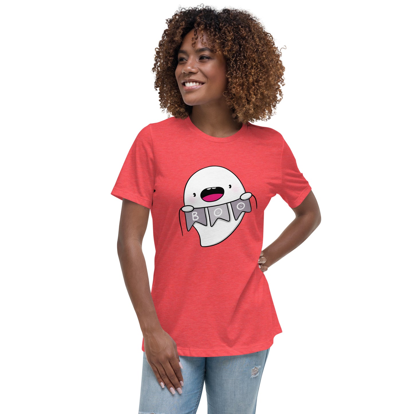 Boo - Women's Relaxed T-Shirt