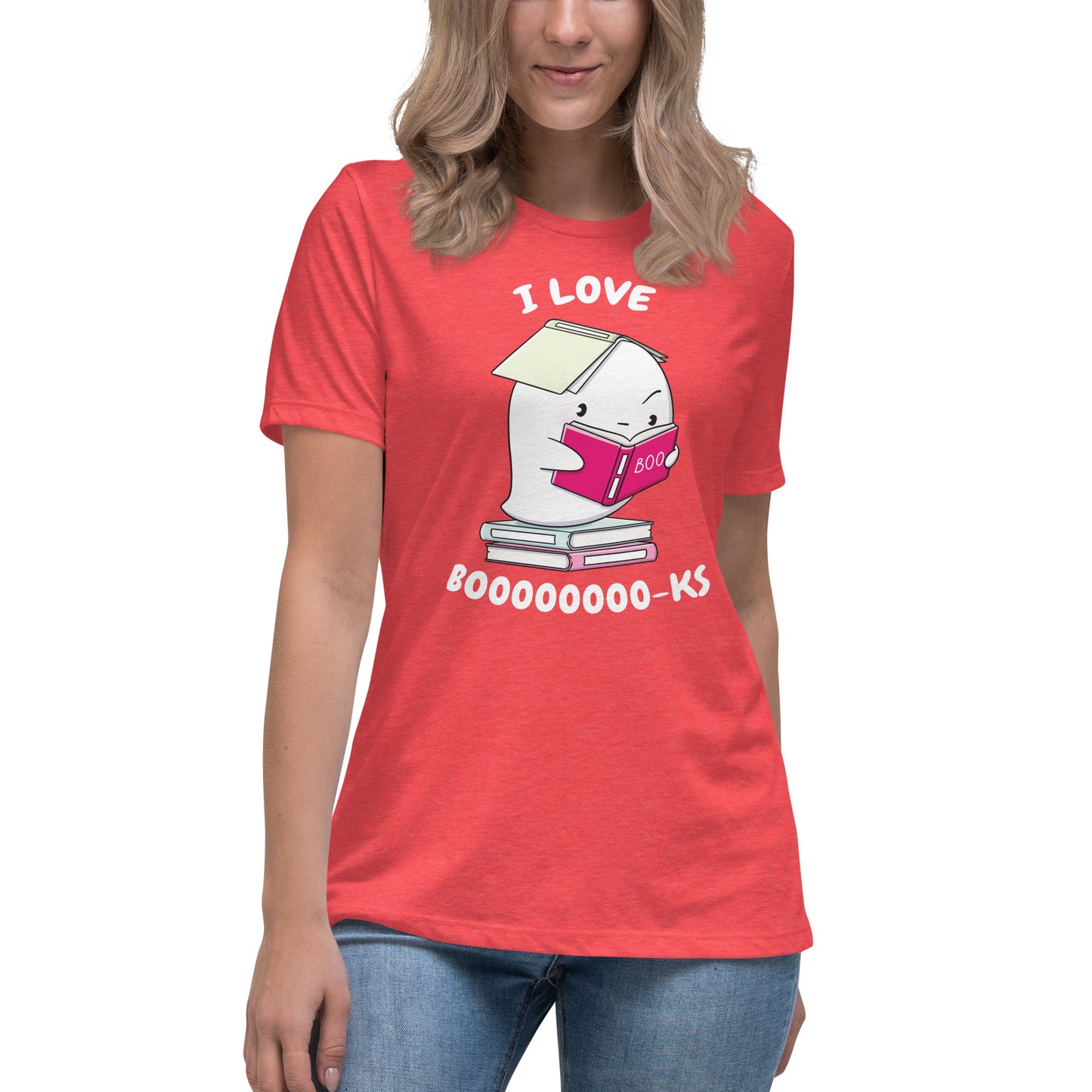 I love books - Women's Relaxed T-Shirt