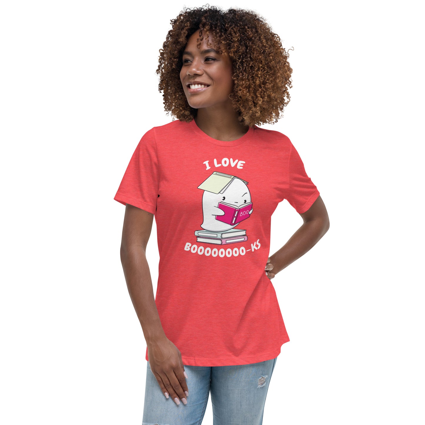 I love books - Women's Relaxed T-Shirt