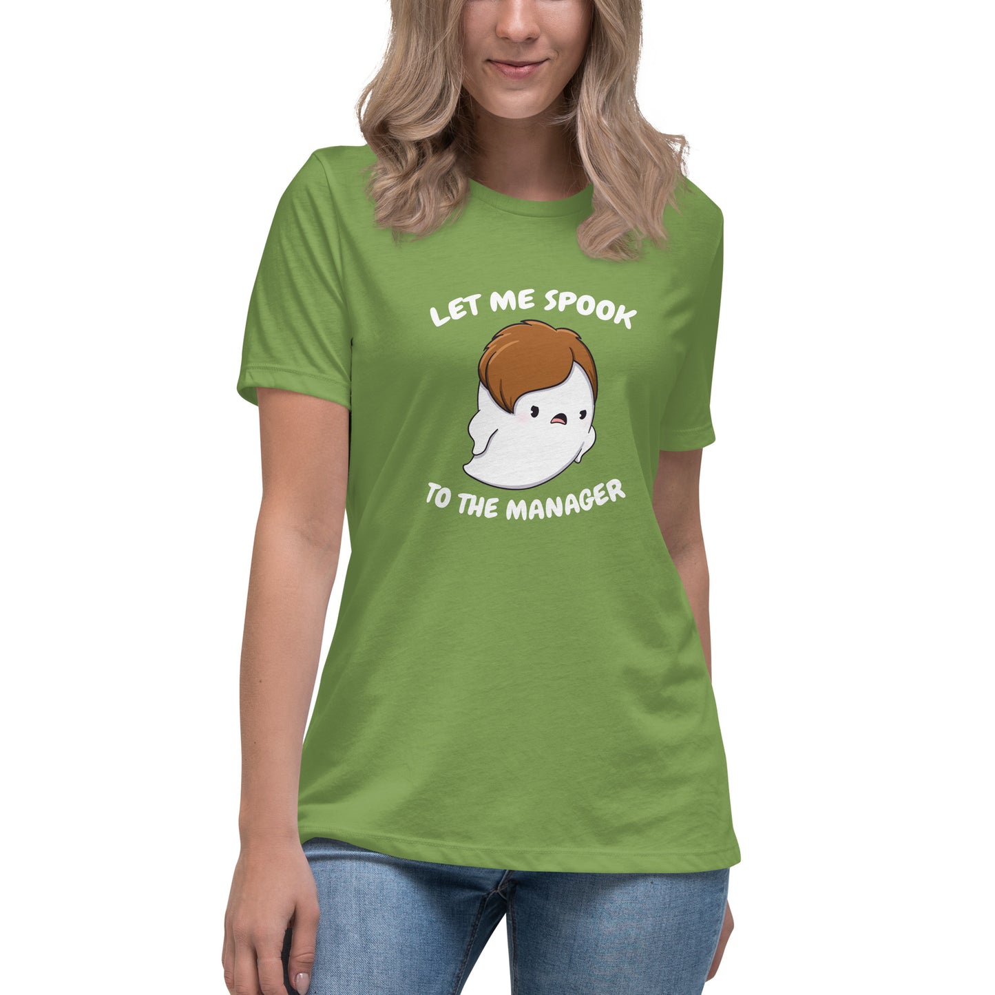 Let me spook to the manager - Women's Relaxed T-Shirt