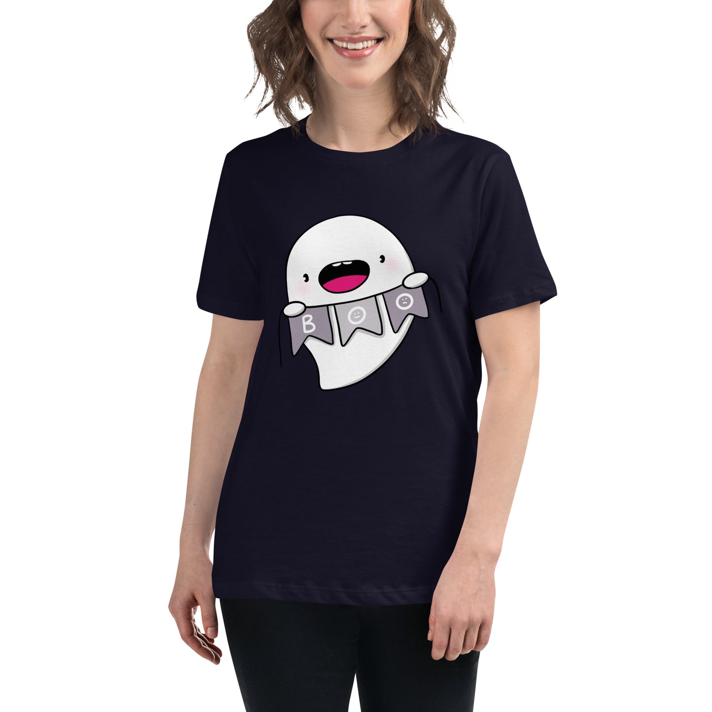 Boo - Women's Relaxed T-Shirt