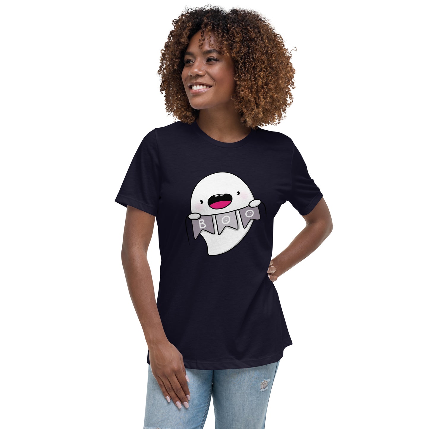 Boo - Women's Relaxed T-Shirt