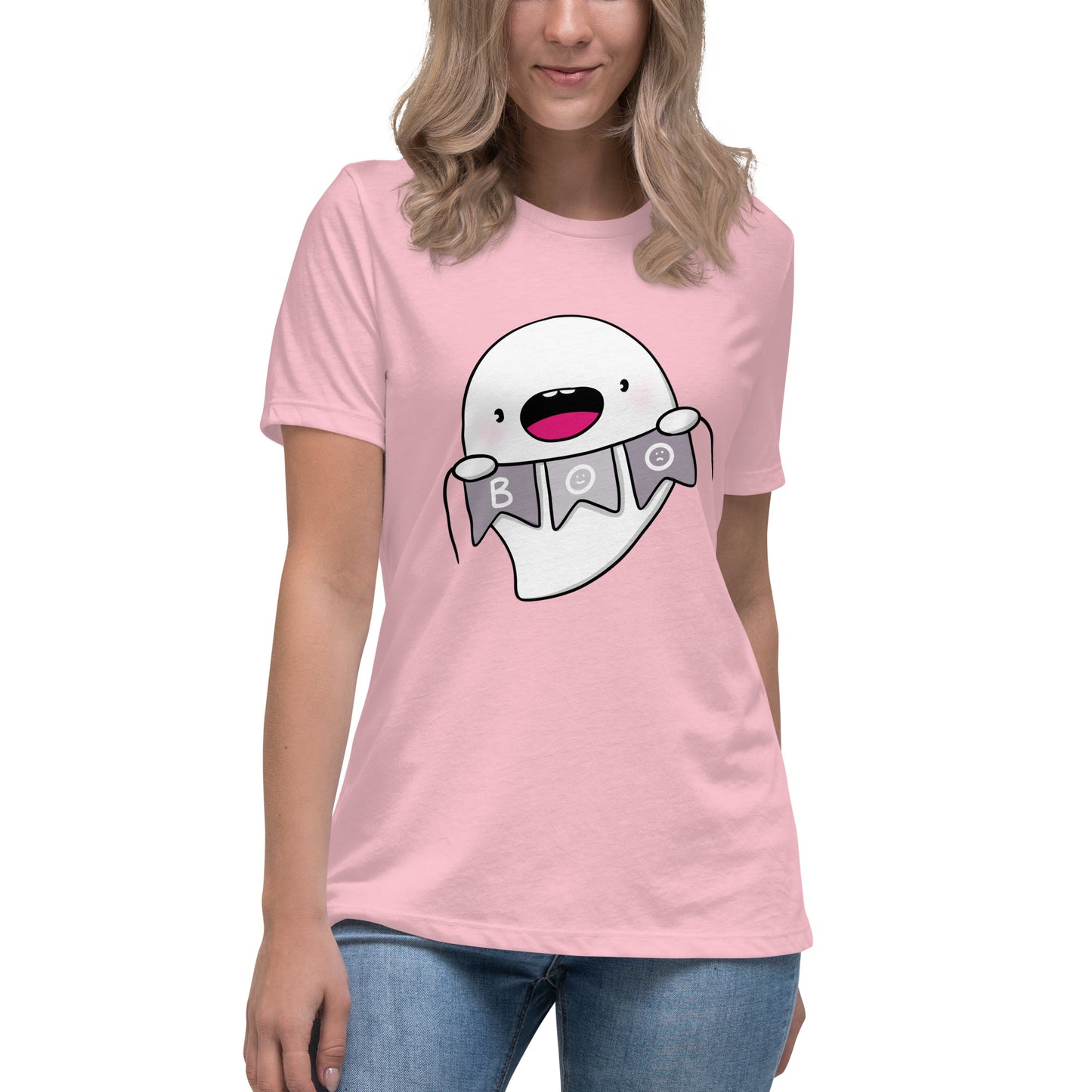 Boo - Women's Relaxed T-Shirt