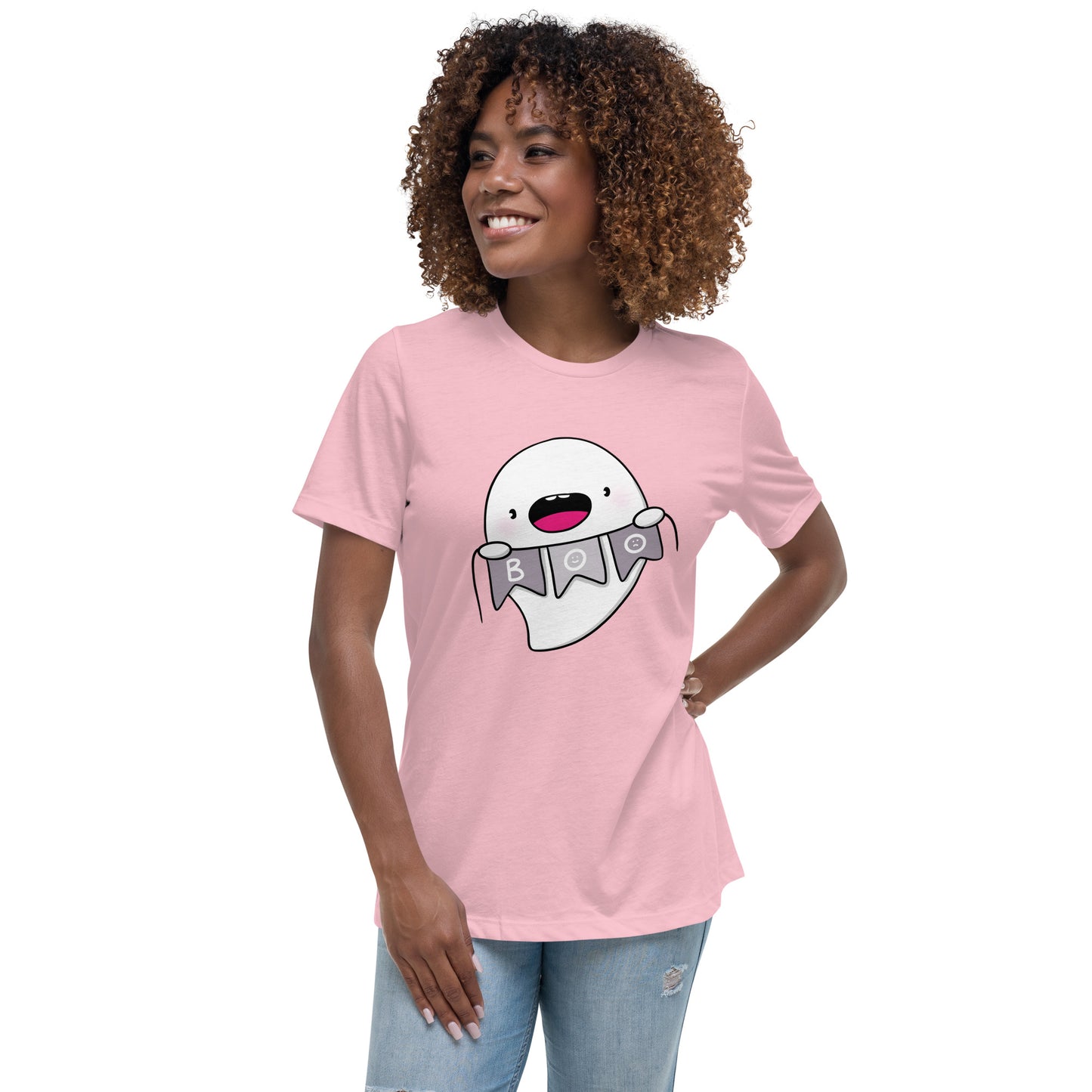 Boo - Women's Relaxed T-Shirt