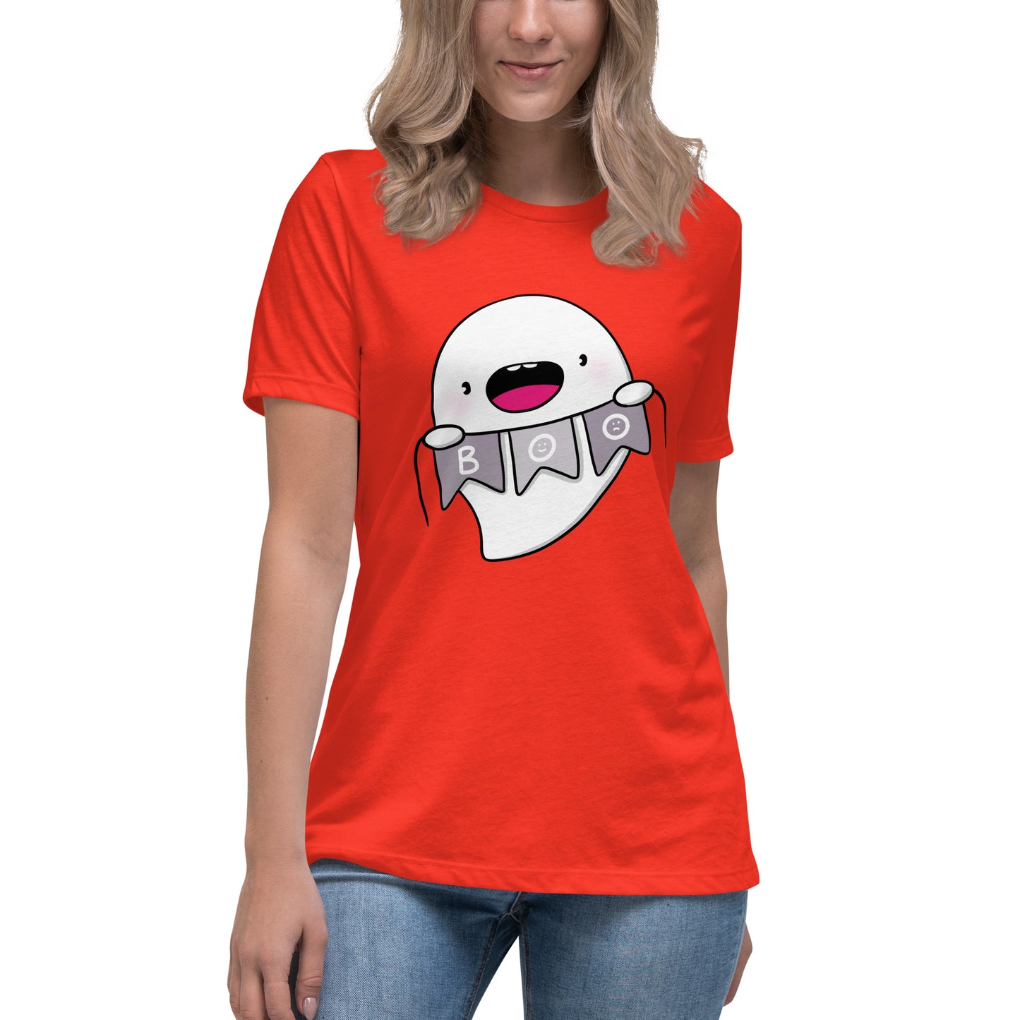 Boo - Women's Relaxed T-Shirt