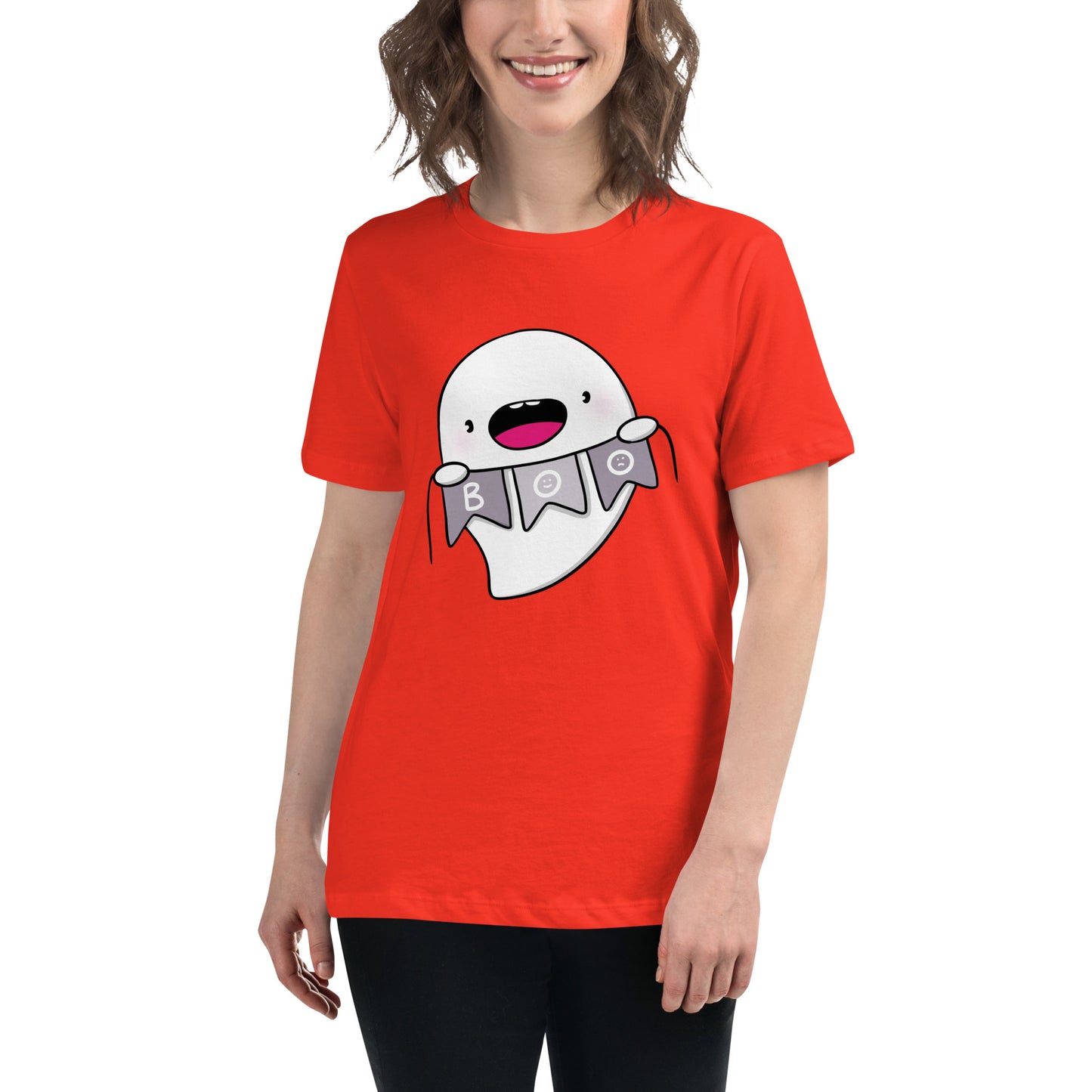 Boo - Women's Relaxed T-Shirt