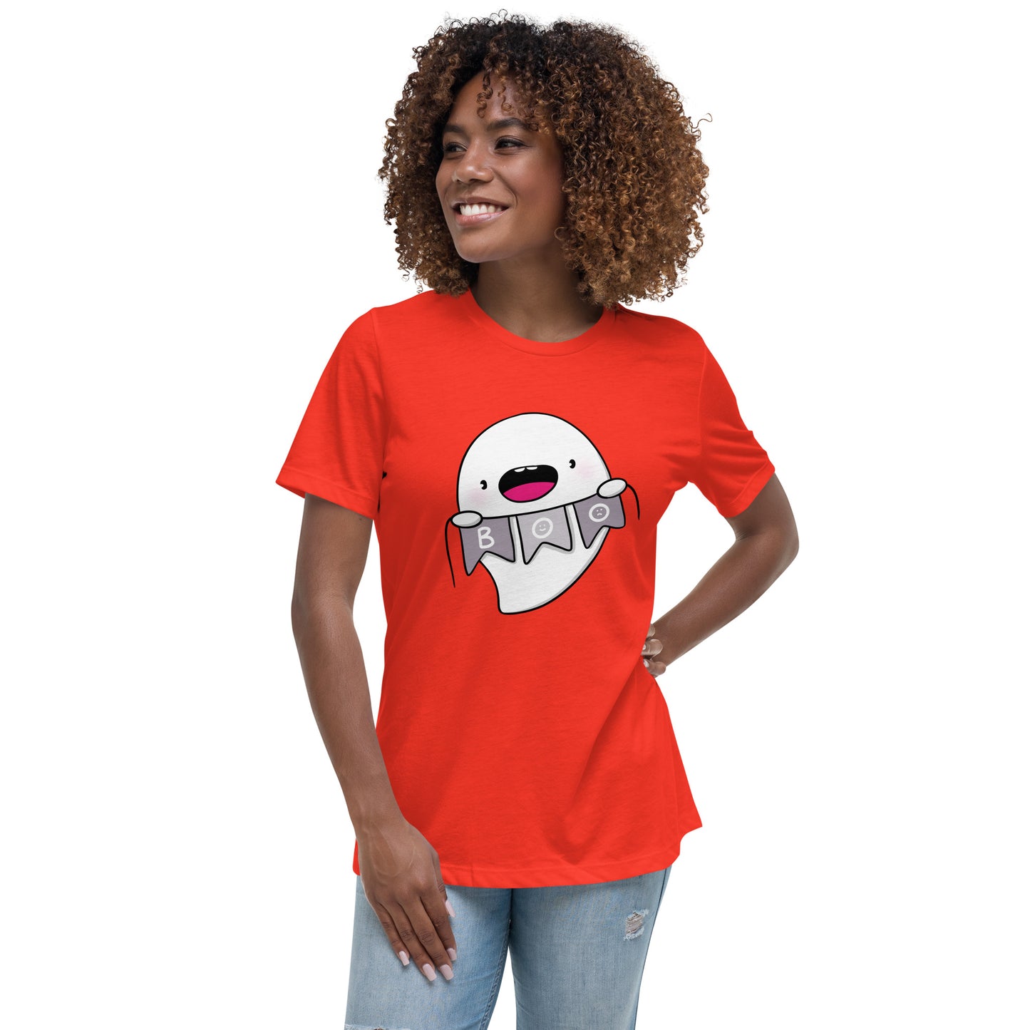 Boo - Women's Relaxed T-Shirt